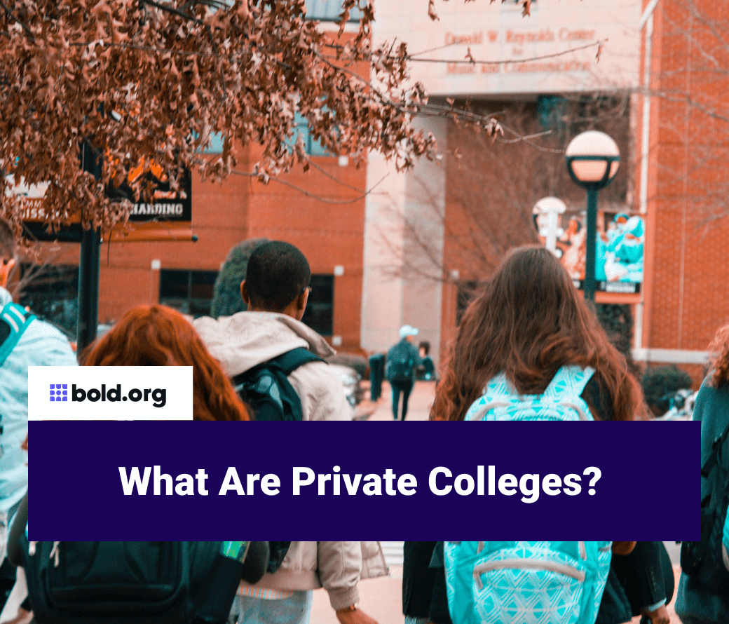 what-are-private-colleges-bold