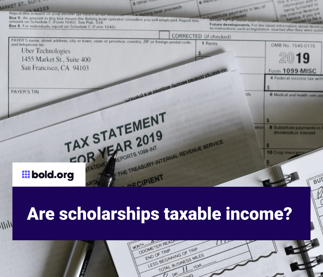 are-scholarships-taxable-income-bold