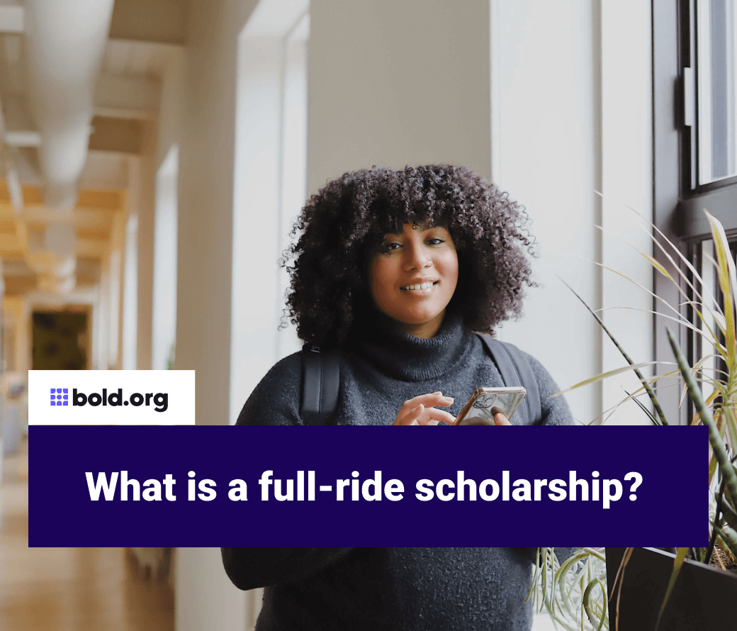 what-is-a-full-ride-scholarship-bold