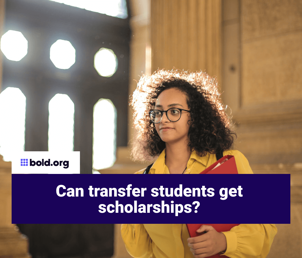 Can transfer students get scholarships?