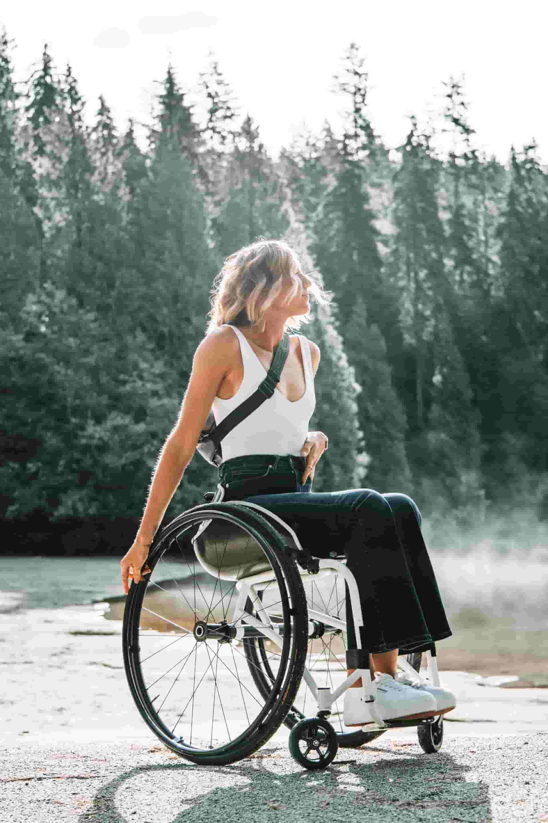 student with disability in a wheelchair