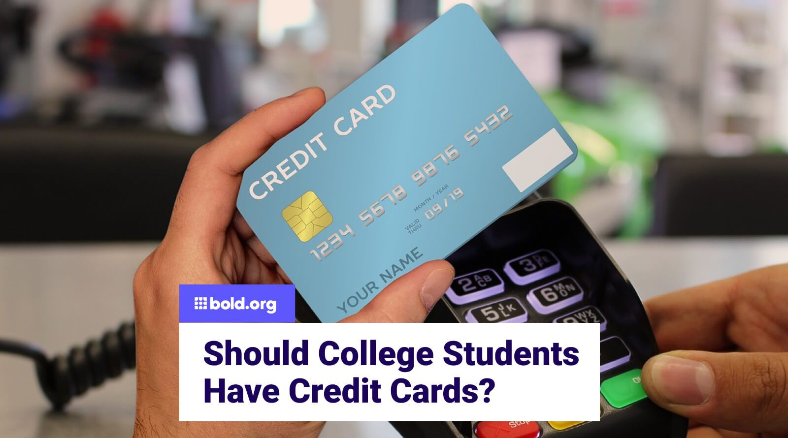 Should College Students Have Credit Cards?