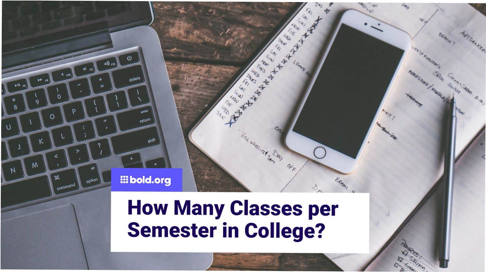 How Many Classes Should I Take Each Semester Bold Bold