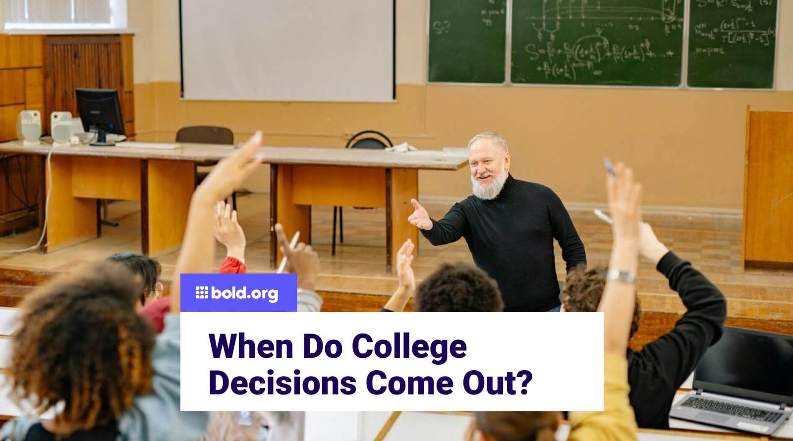 When Do College Decisions Come Out?