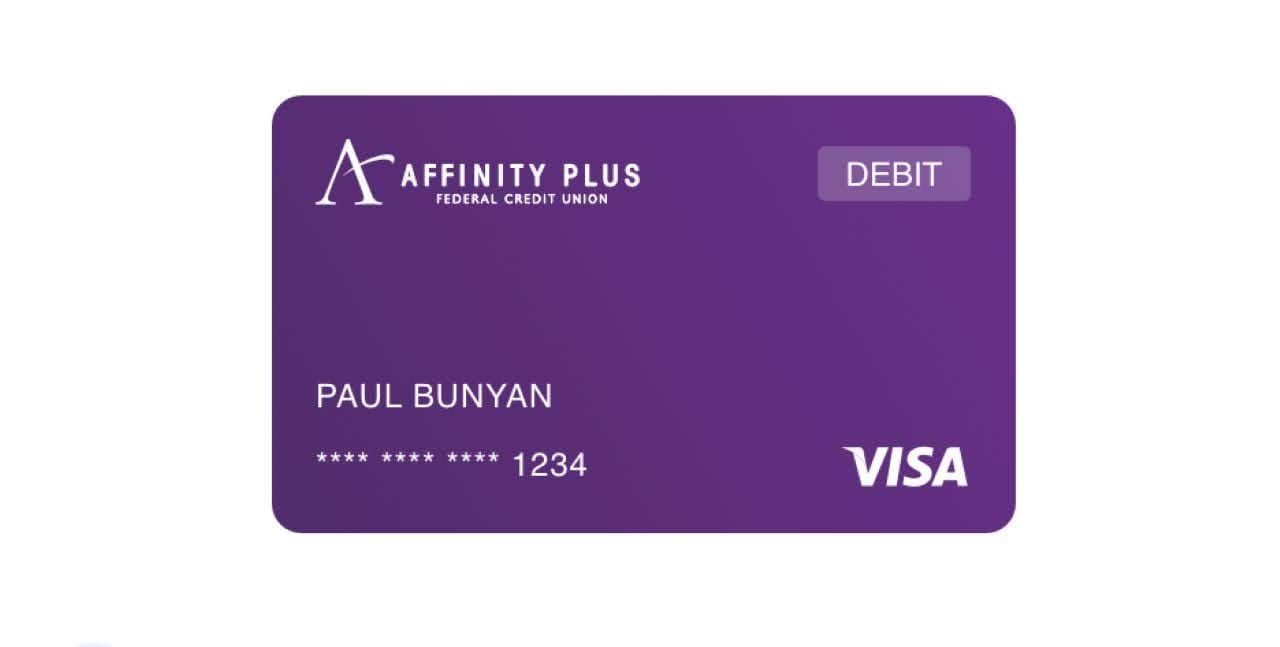 affinity plus debit card