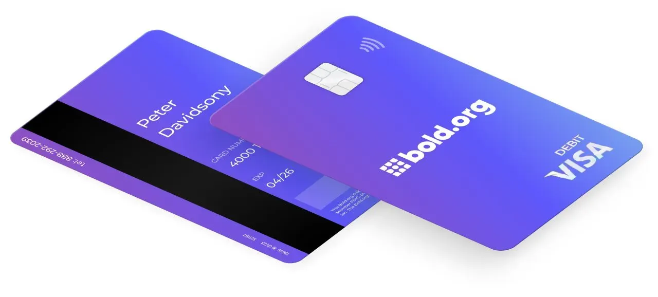 bold debit card