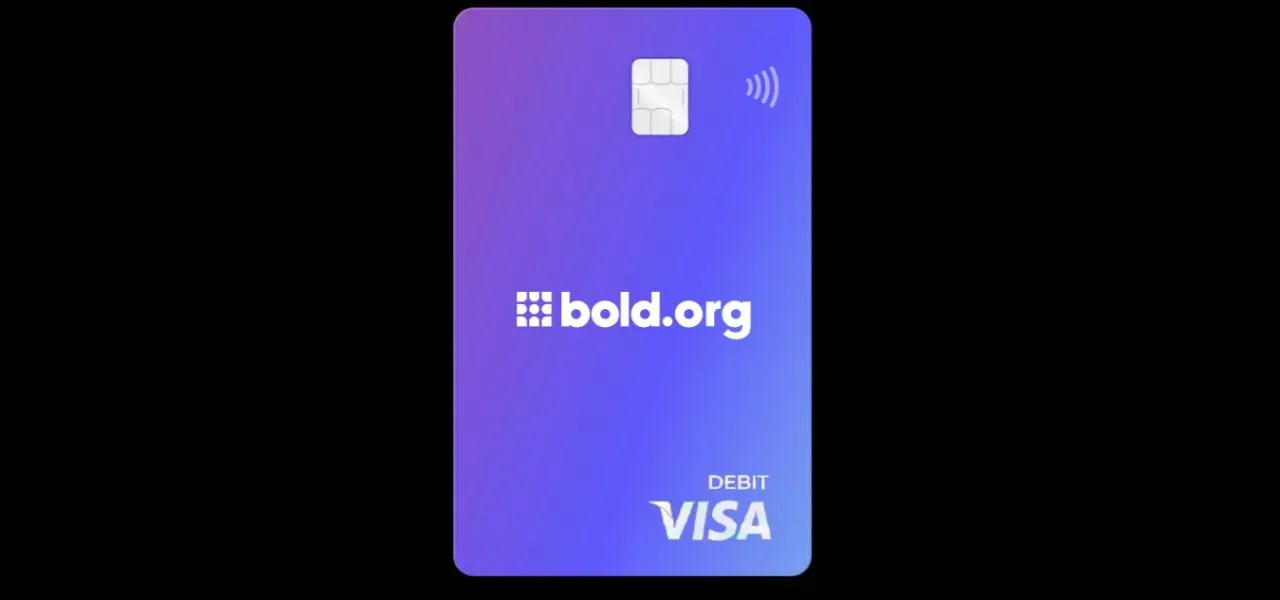 bold visa debit card