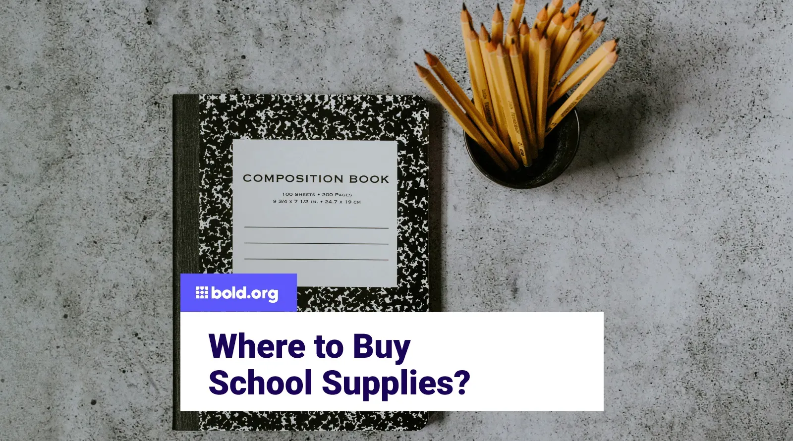 Where to Buy School Supplies in 2025? | Bold.org | Bold.org