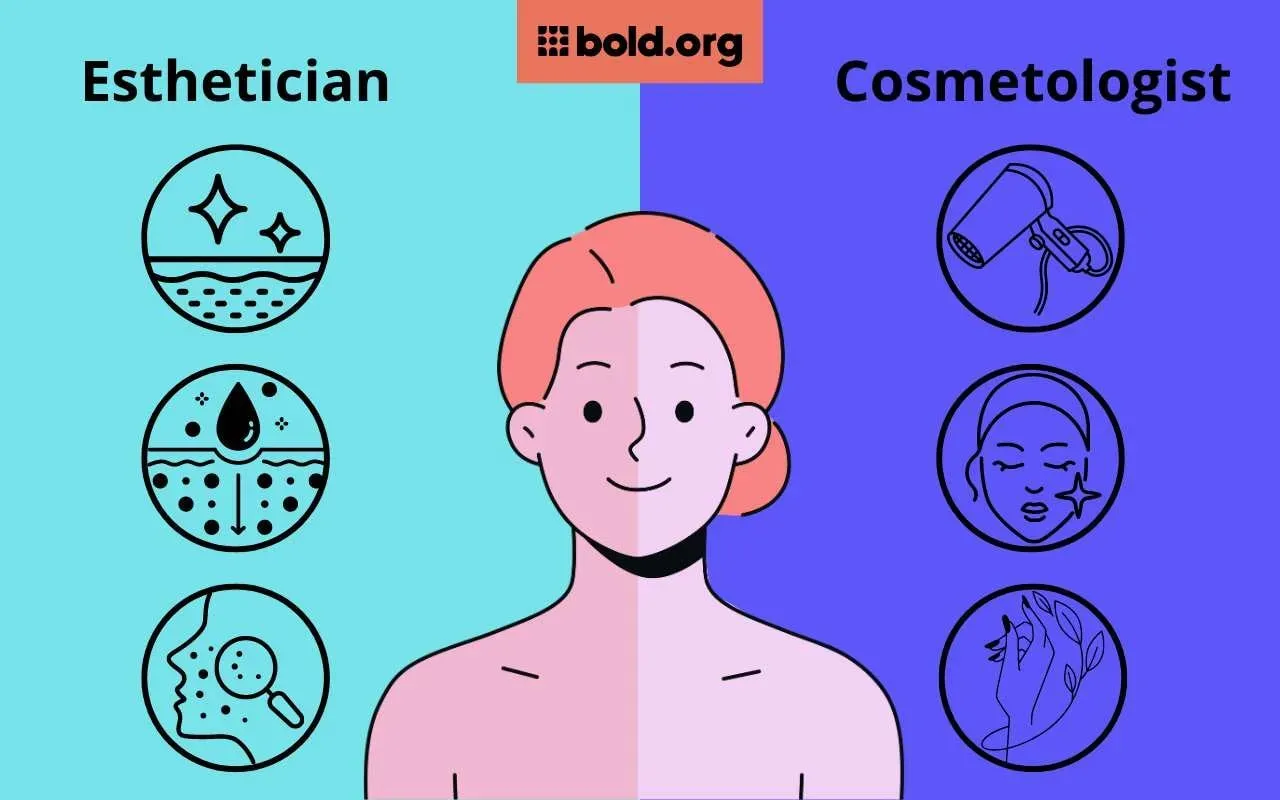 difference between esthetician and cosmetologist