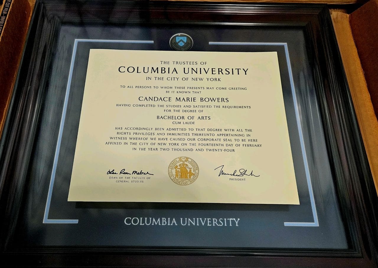 cum laude on diploma