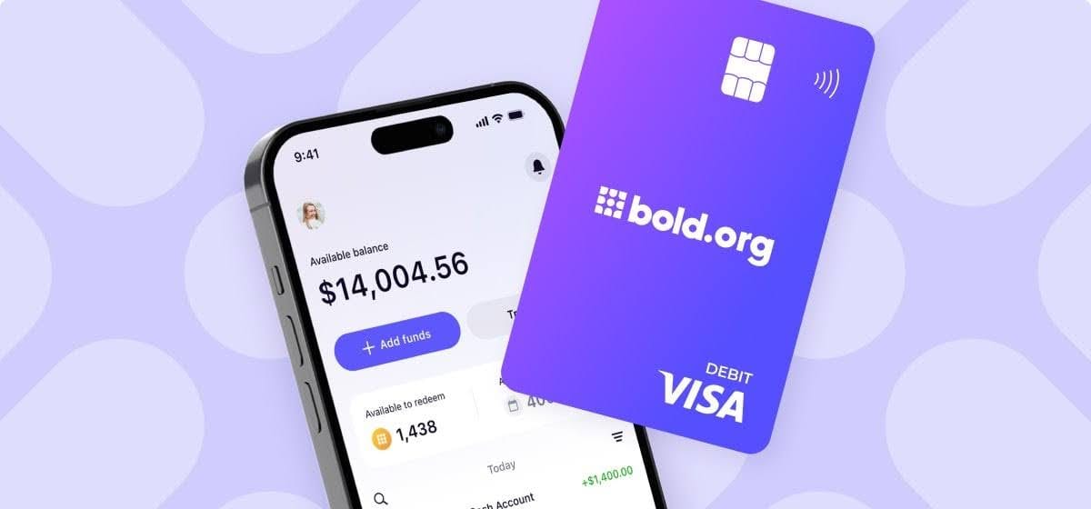 getting started with the bold debit card