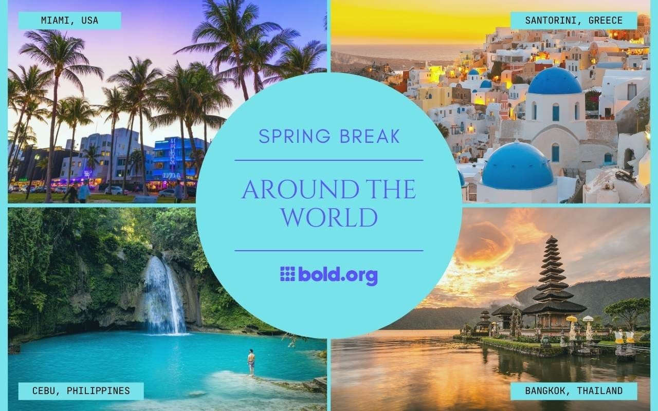 what does spring break look like around the world